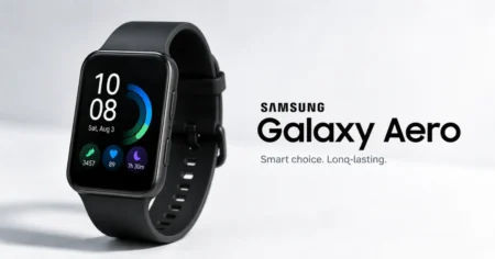 Samsung Galaxy Aero Leak: A New RTOS Watch Beyond Wear OS Samsung Galaxy Aero smartwatch reportedly using RTOS instead of Wear OS