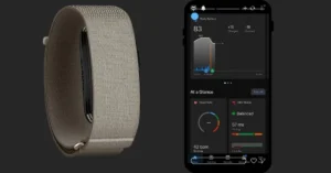 Garmin Connect app dashboard showing Body Battery, heart rate, HRV status, and sleep score synced from Garmin CIRQA
